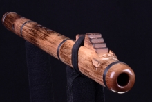 Walnut Native American Flute, Minor, Mid G#-4, #H11B
